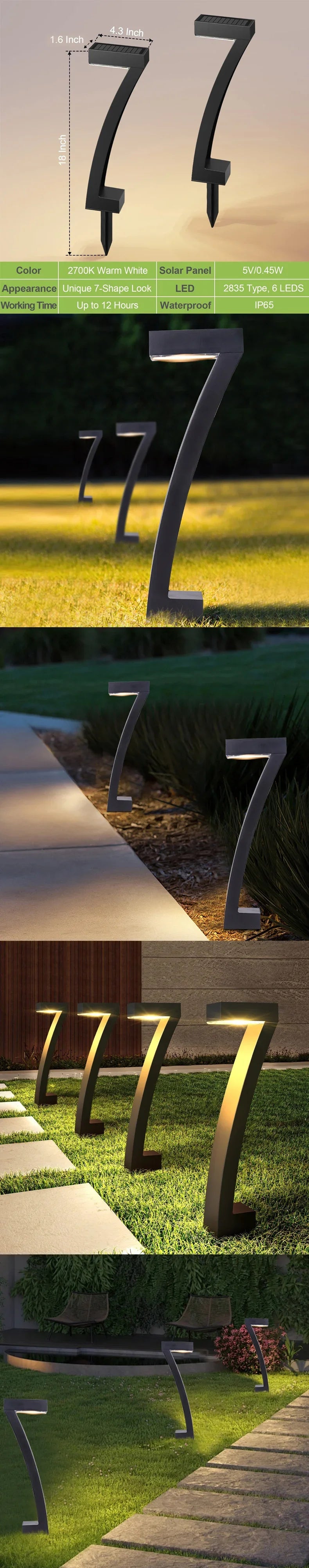 Solar LED Light Garden