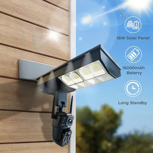 Solar Street Lights CCTV Camera