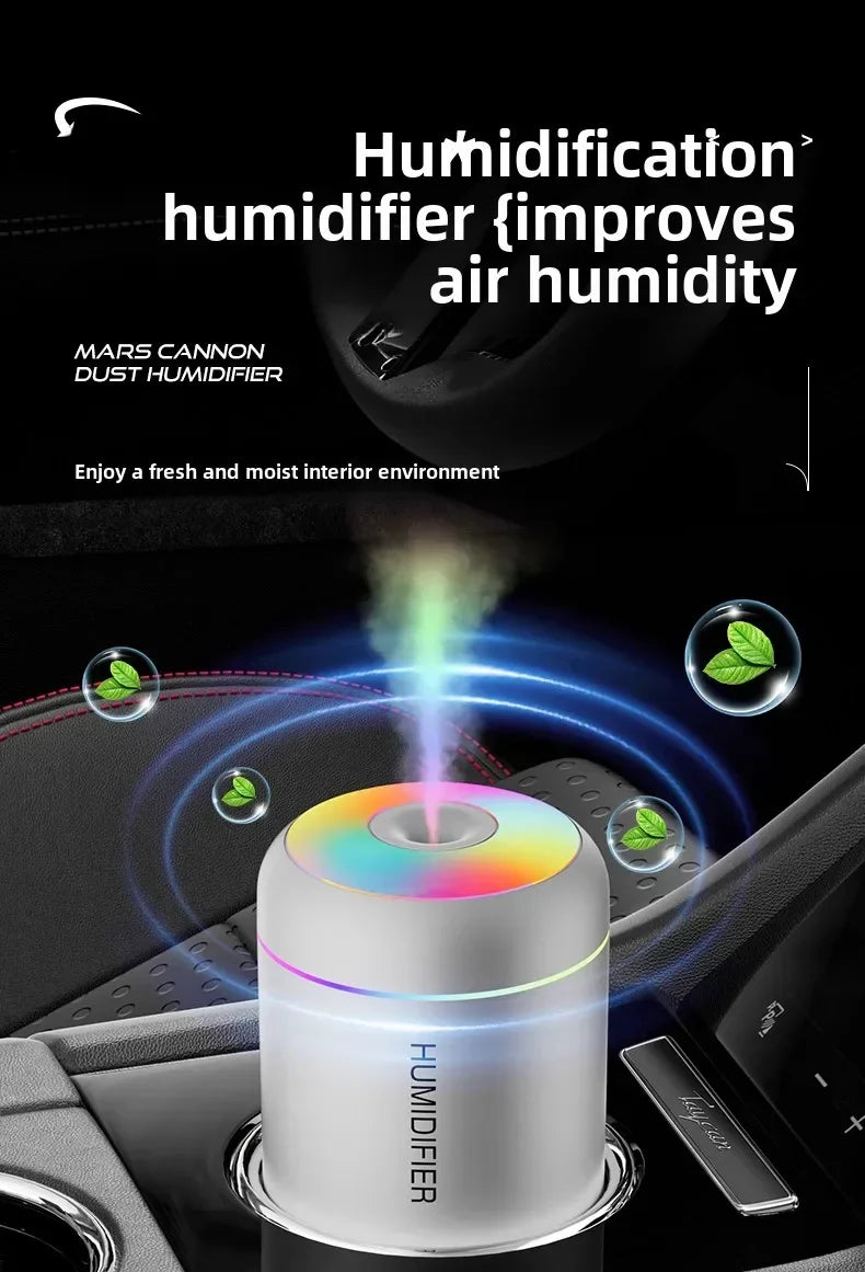 Car / Home Mini Air Humidifier 180ML