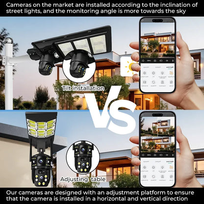 Solar Street Lights CCTV Camera