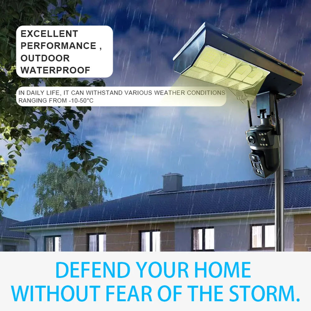 Solar Street Lights CCTV Camera