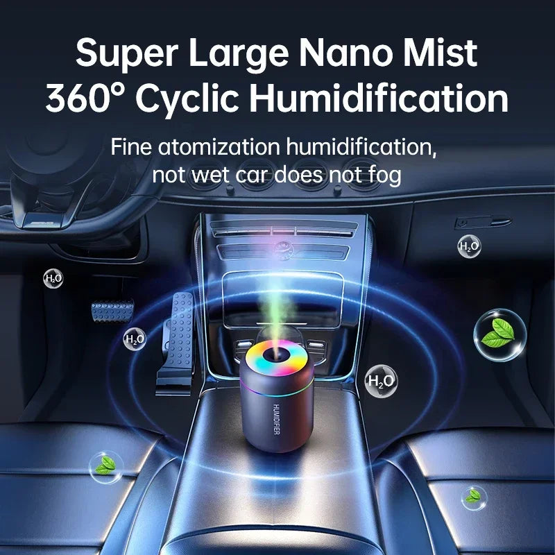 Car / Home Mini Air Humidifier 180ML