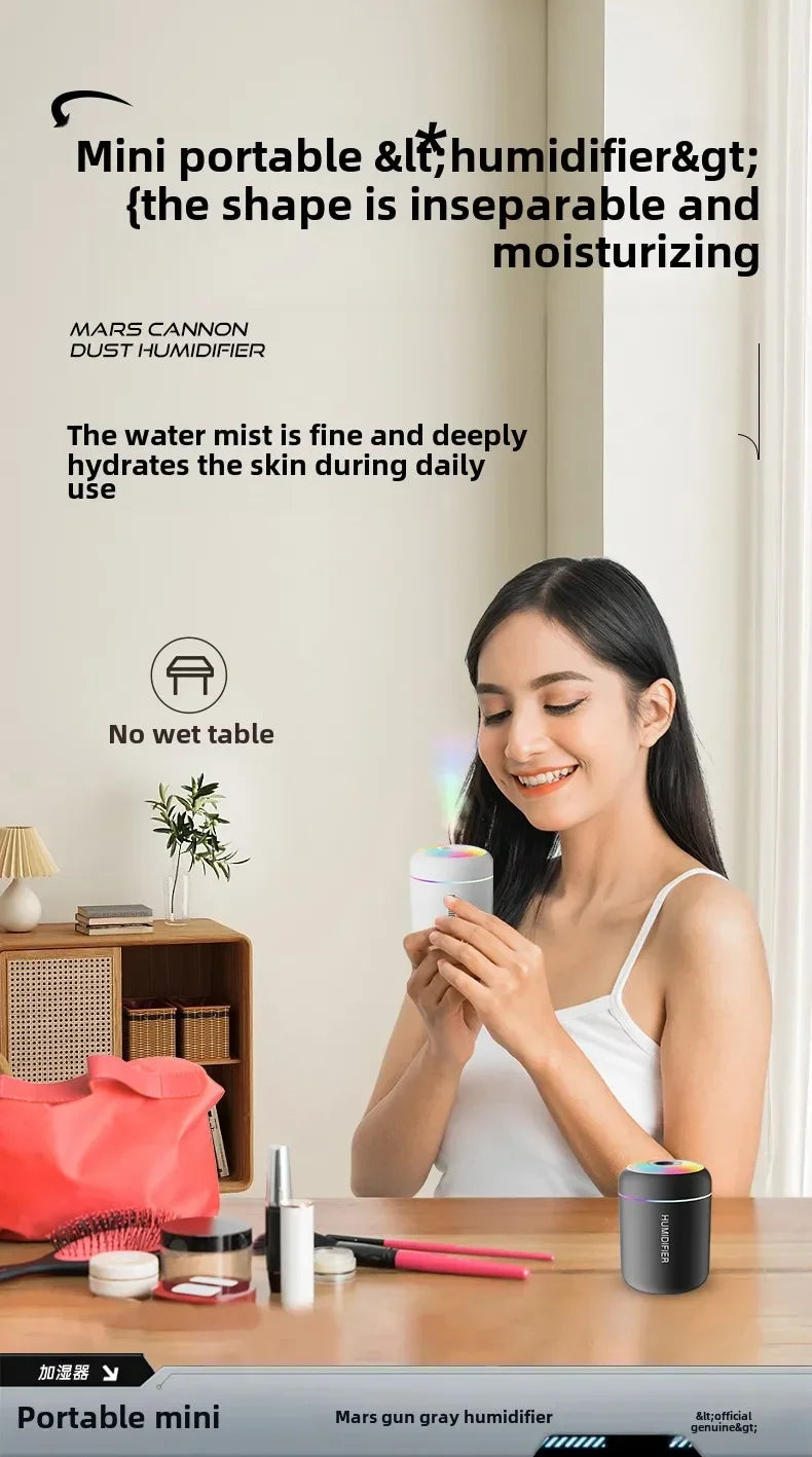 Car / Home Mini Air Humidifier 180ML