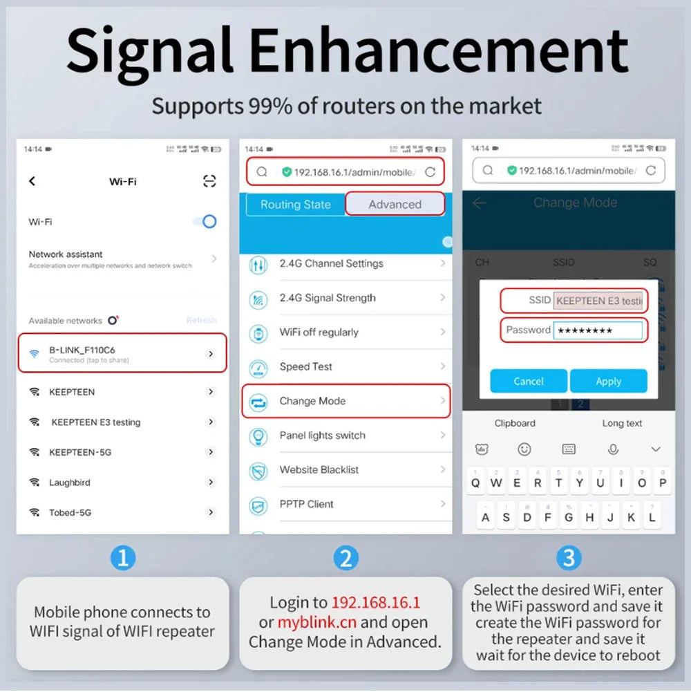 Solar Powered WIFI Repeater 15w