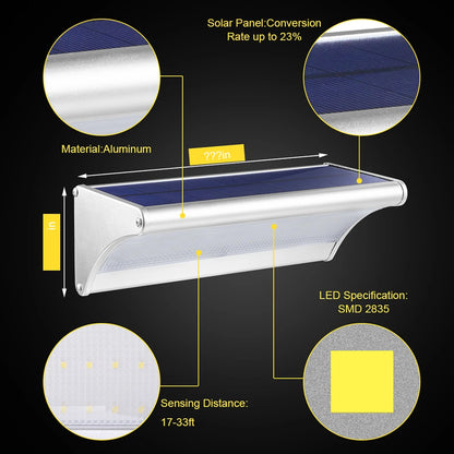 Outdoor Solar Sensor Led Light