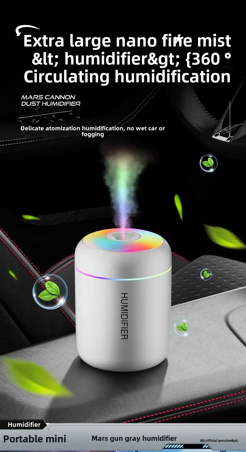 Car / Home Mini Air Humidifier 180ML