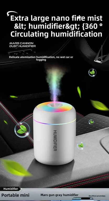 Car / Home Mini Air Humidifier 180ML