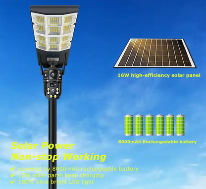 Solar Street Lights CCTV Camera