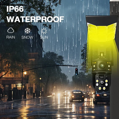 Solar Street Lights CCTV Camera