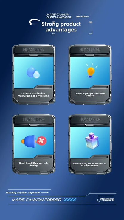 Car / Home Mini Air Humidifier 180ML