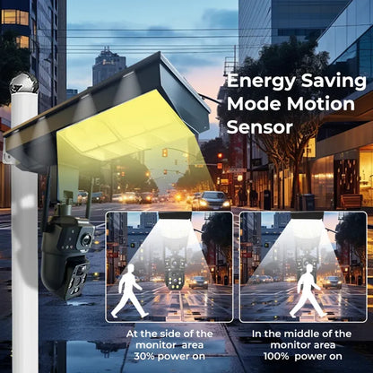 Solar Street Lights CCTV Camera