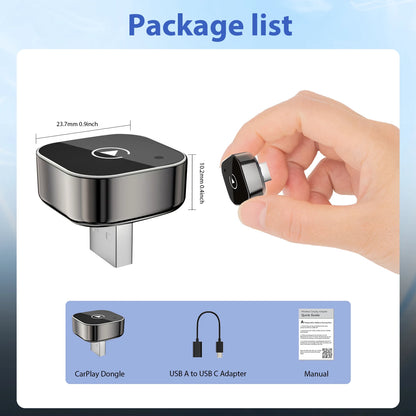 New 2 in 1 Wireless CarPlay & Android Auto Wireless Adapter