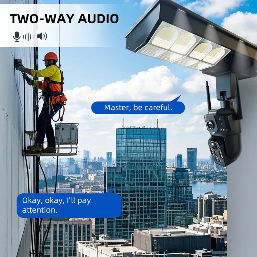 Solar Street Lights CCTV Camera