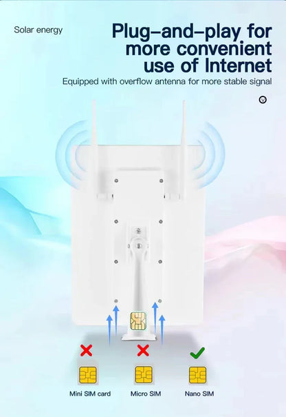 Waterproof Outdoor Solar Powered 4G