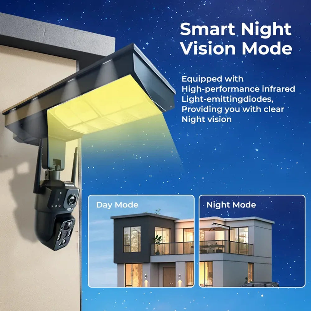 Solar Street Lights CCTV Camera