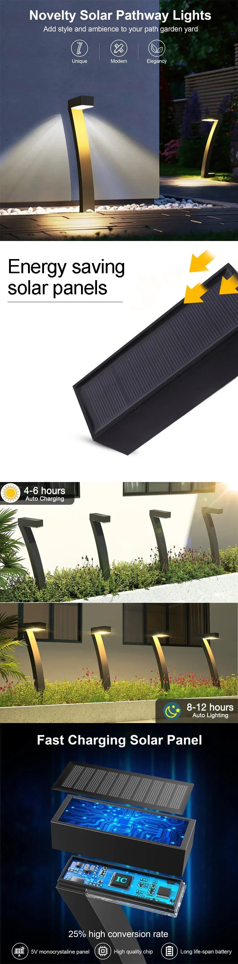 Solar LED Light Garden