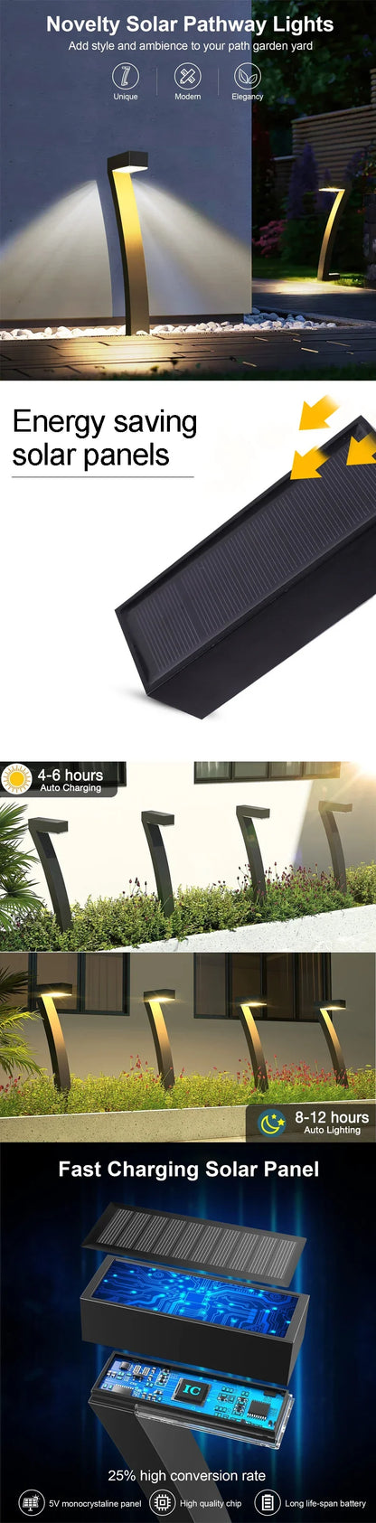Solar LED Light Garden
