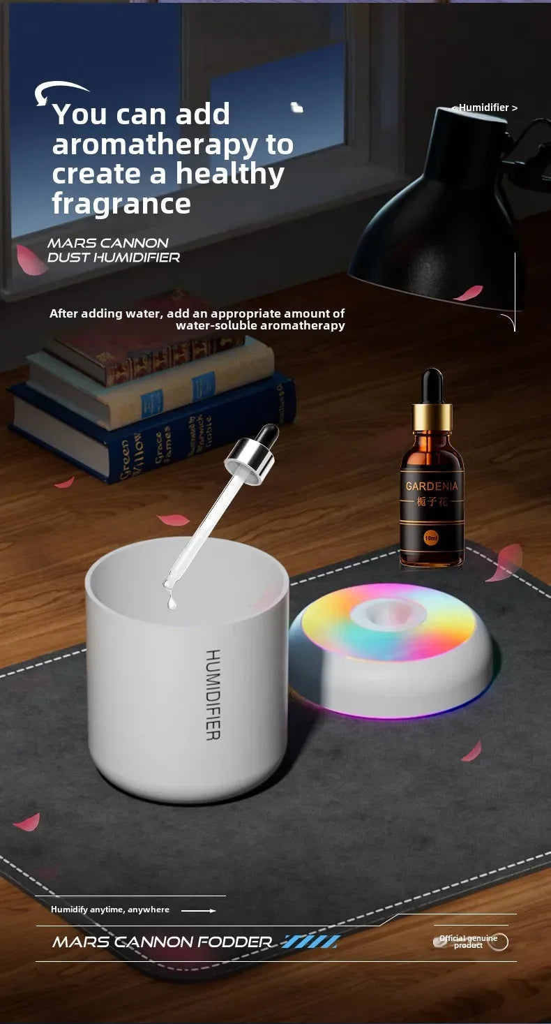 Car / Home Mini Air Humidifier 180ML