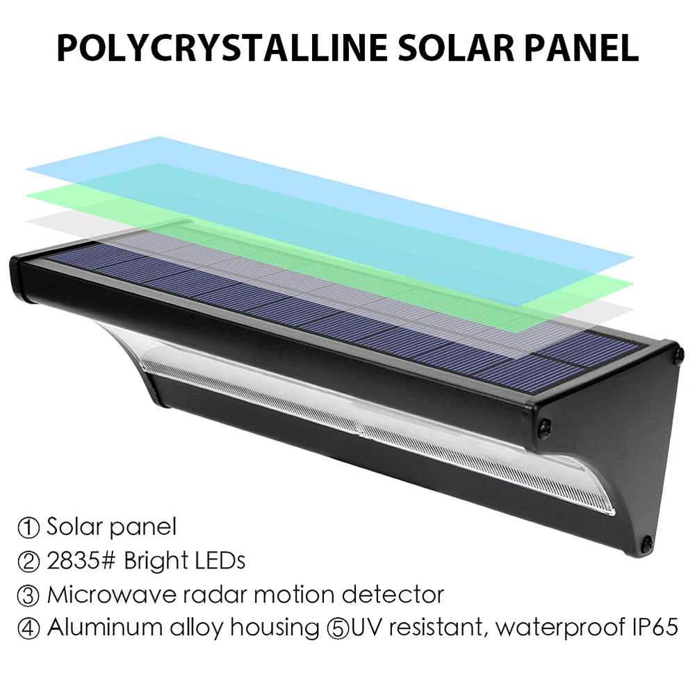 Outdoor Solar Sensor Led Light