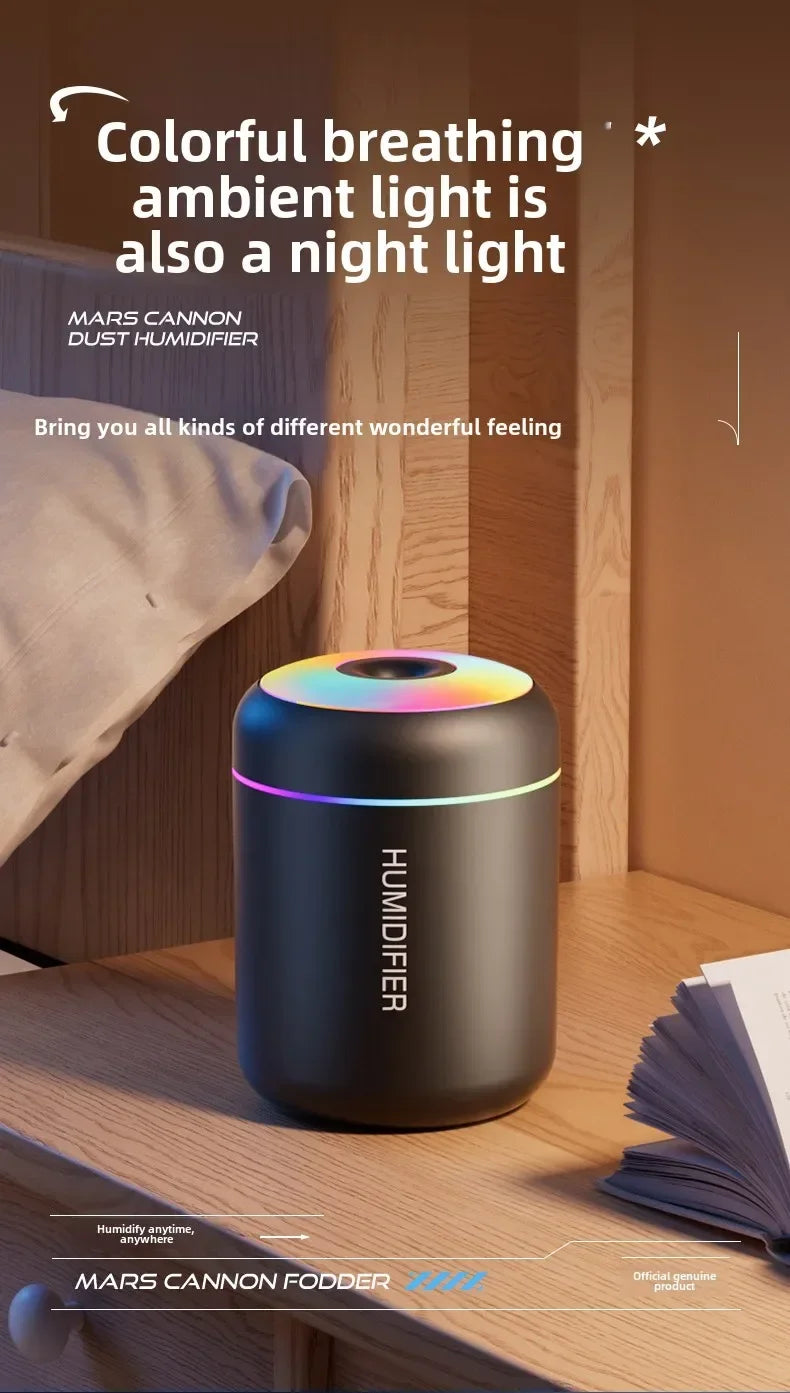 Car / Home Mini Air Humidifier 180ML