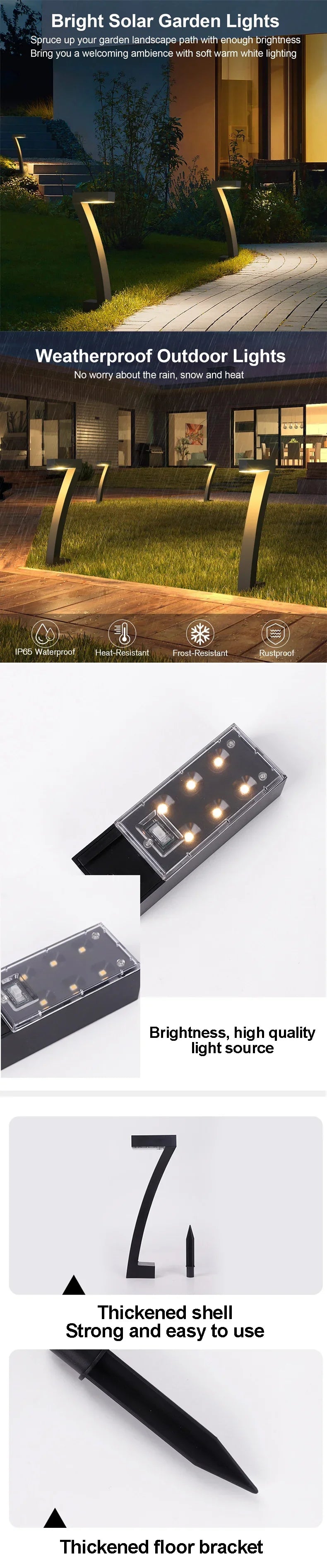 Solar LED Light Garden