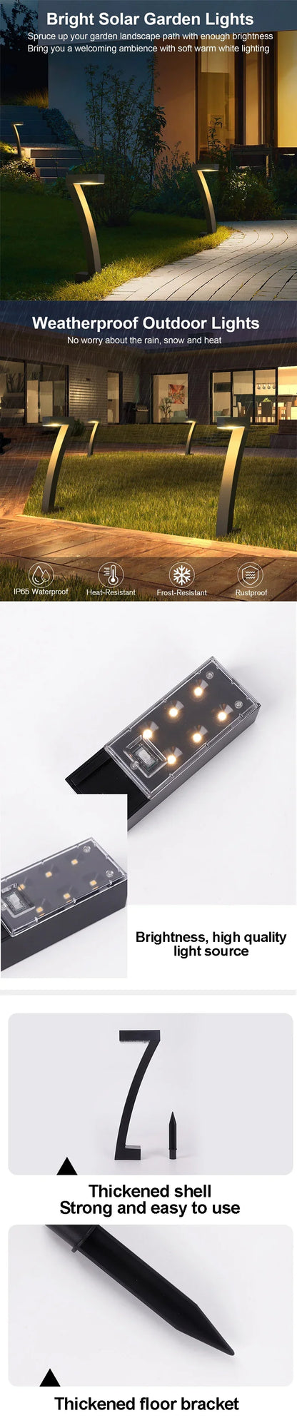 Solar LED Light Garden