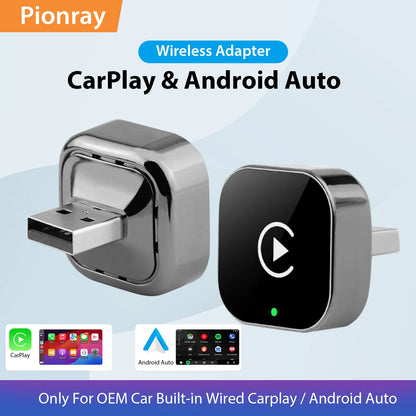 New 2 in 1 Wireless CarPlay & Android Auto Wireless Adapter