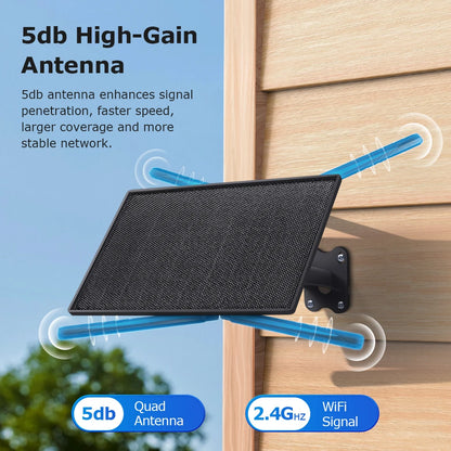 10W 4G SIM Card Solar Router Waterproof