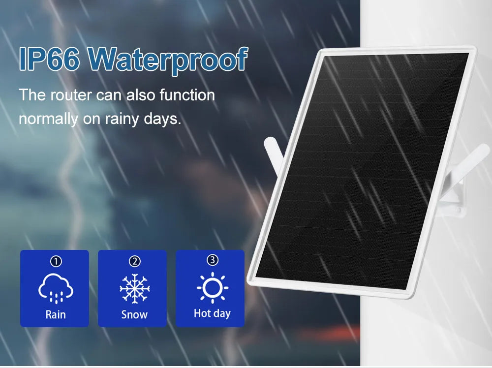 Solar Powered WIFI Repeater 15w