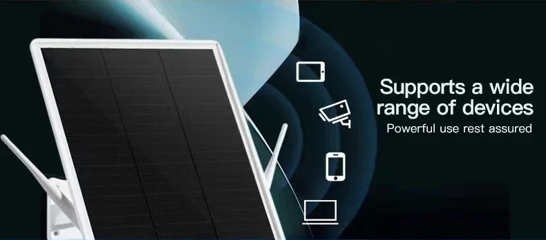 Waterproof Outdoor Solar Powered 4G